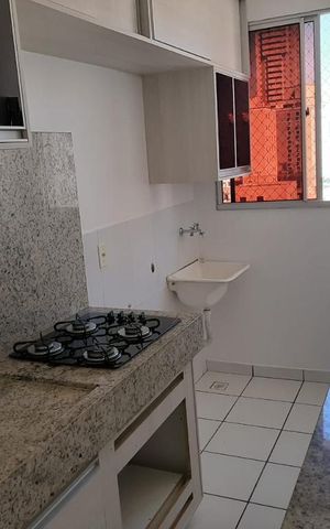 Apartamento para alugar com 55m², 2 quartos e 1 vagaCozinha e Área de Serviço