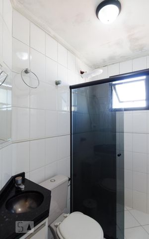 Apartamento à venda com 57m², 1 quarto e 1 vaga Apartamento à venda com 57m², 1 quarto e 1 vagaBanheiro