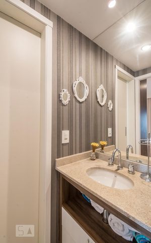 Apartamento à venda com 49m², 1 quarto e 1 vaga Apartamento à venda com 49m², 1 quarto e 1 vagaBanheiro