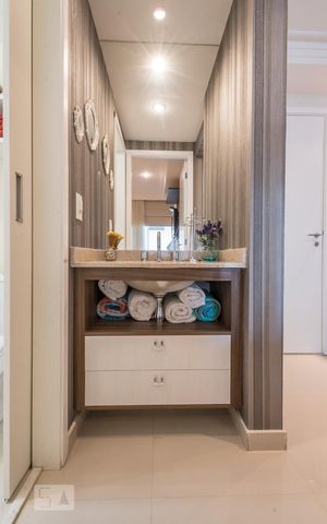 Apartamento à venda com 49m², 1 quarto e 1 vaga Apartamento à venda com 49m², 1 quarto e 1 vagaBanheiro
