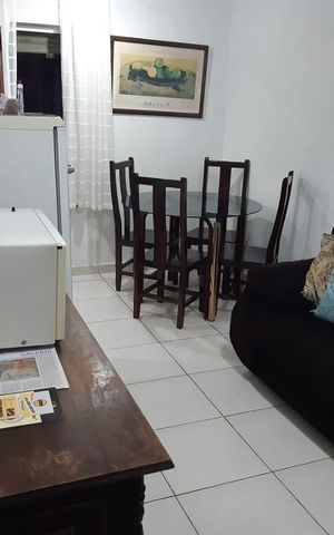 Apartamento para alugar com 40m², 1 quarto e 2 vagasSala
