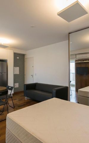 Studio para alugar com 31m², 1 quarto e 1 vagaStudio