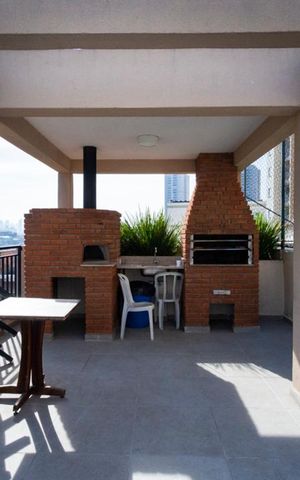 Apartamento à venda com 84m², 2 quartos e 1 vagaChurrasqueira
