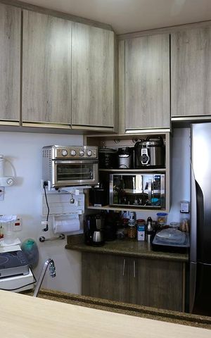 Apartamento à venda com 40m², 1 quarto e 1 vagaCozinha