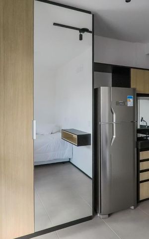 Studio para alugar com 21m², 1 quarto e sem vagaStudio