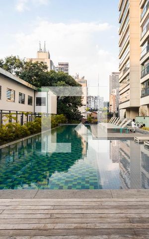 Studio à venda com 25m², 1 quarto e sem vagaPiscina