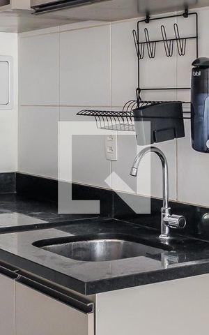 Studio à venda com 25m², 1 quarto e sem vagaCozinha