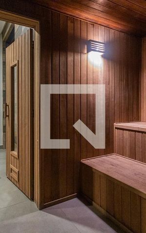 Studio à venda com 25m², 1 quarto e sem vagaSaúna