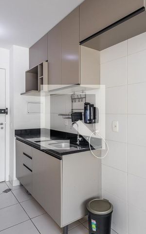 Studio à venda com 25m², 1 quarto e sem vagaCozinha
