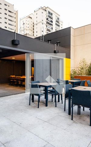 Studio à venda com 25m², 1 quarto e sem vagaChurrasqueira