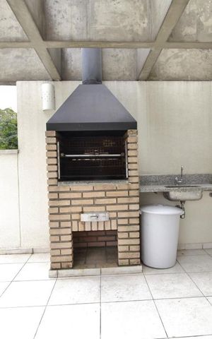 Apartamento para alugar com 58m², 1 quarto e 2 vagasChurrasqueira