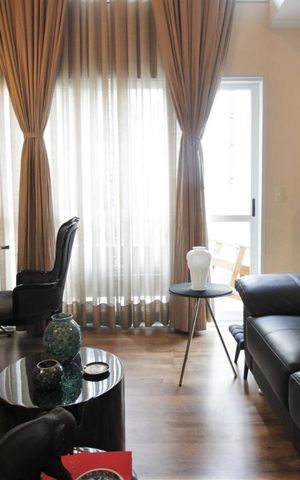 Apartamento para alugar com 58m², 1 quarto e 2 vagasSala