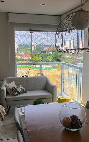 Apartamento à venda com 70m², 1 quarto e 1 vaga Apartamento à venda com 70m², 1 quarto e 1 vagaVaranda