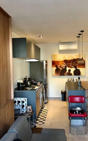 Studio à venda com 52m², 1 quarto e 1 vaga Studio à venda com 52m², 1 quarto e 1 vagaSala