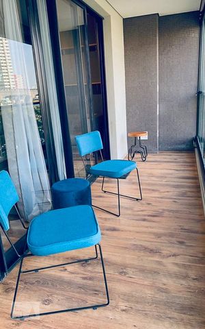 Apartamento para alugar com 42m², 1 quarto e 1 vaga Apartamento para alugar com 42m², 1 quarto e 1 vagaSacada