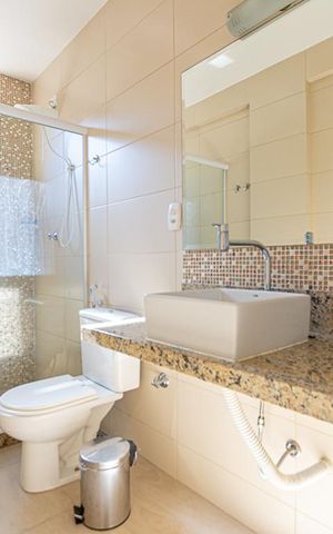Apartamento à venda com 88m², 3 quartos e 1 vagaBanheiro Social