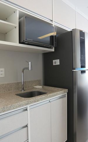 Studio à venda com 22m², 1 quarto e sem vagaCozinha