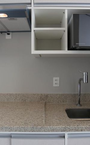Studio à venda com 22m², 1 quarto e sem vagaCozinha