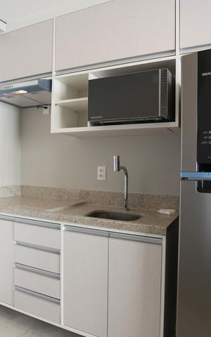 Studio à venda com 22m², 1 quarto e sem vagaCozinha