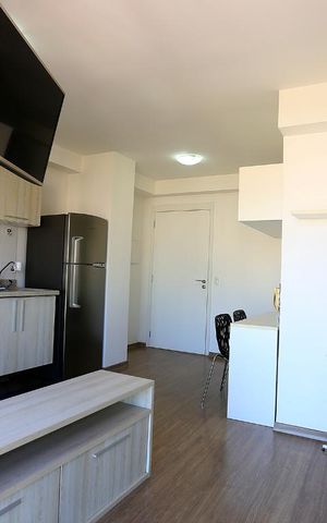 Studio à venda com 32m², 1 quarto e 1 vagaCozinha