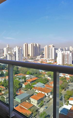 Studio à venda com 32m², 1 quarto e 1 vagaVaranda