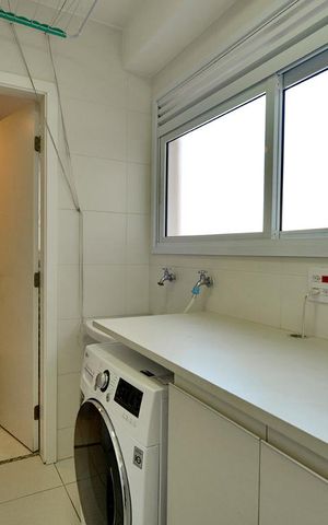 Apartamento à venda com 125m², 3 quartos e 4 vagasÁrea de Serviço