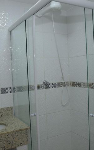 Casa de condomínio à venda com 63m², 1 quarto e sem vagaBanheiro do Quarto 1
