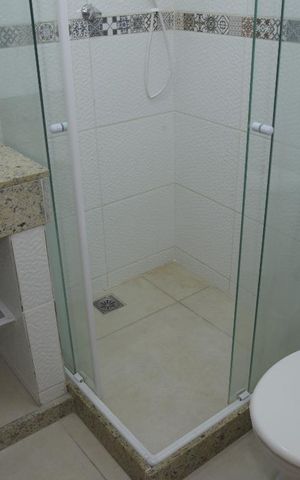Casa de condomínio à venda com 63m², 1 quarto e sem vagaBanheiro do Quarto 1