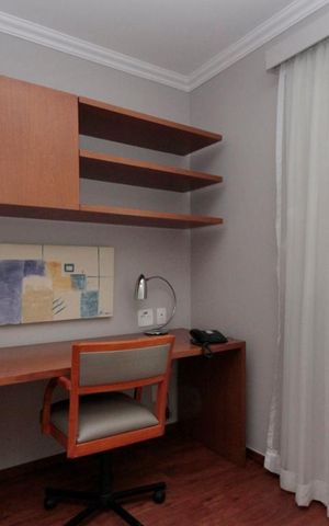 Apartamento à venda com 49m², 1 quarto e 1 vagaEscritório