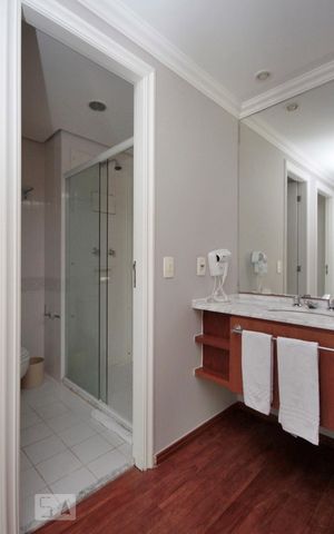 Apartamento à venda com 49m², 1 quarto e 1 vagaBanheiro