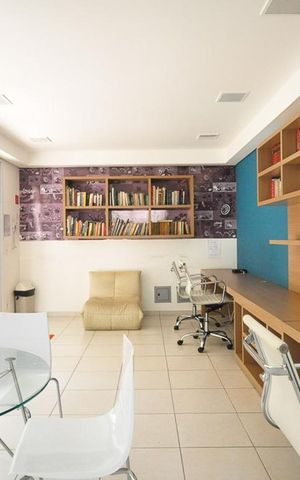 Apartamento à venda com 64m², 2 quartos e 1 vagaSala de Leitura
