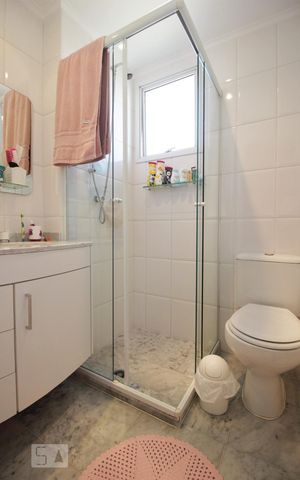 Apartamento à venda com 113m², 3 quartos e 3 vagasBanheiro da suíte 1