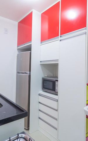 Apartamento para alugar com 34m², 1 quarto e 1 vagaCozinha