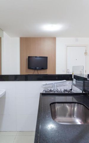 Apartamento para alugar com 34m², 1 quarto e 1 vagaCozinha