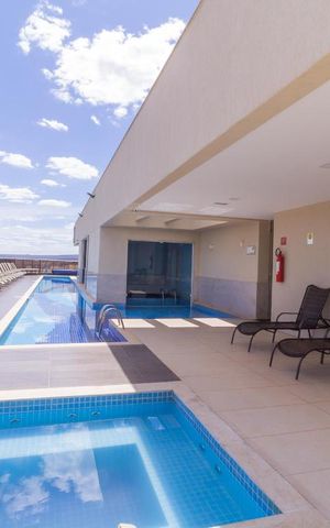 Apartamento para alugar com 34m², 1 quarto e 1 vagaArea comum - Piscina