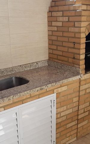 Casa de condomínio para alugar com 160m², 3 quartos e 2 vagas Casa de condomínio para alugar com 160m², 3 quartos e 2 vagasChurrasqueira (1º andar)