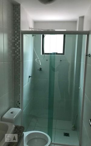 Apartamento para alugar com 35m², 1 quarto e 1 vaga Apartamento para alugar com 35m², 1 quarto e 1 vagaBanheiro
