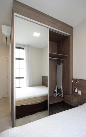 Studio para alugar com 20m², 1 quarto e sem vagaArmário
