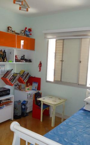 Apartamento à venda com 105m², 3 quartos e 2 vagas Apartamento à venda com 105m², 3 quartos e 2 vagasQuarto