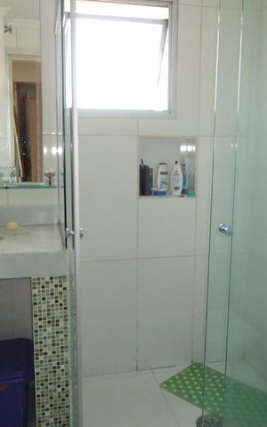Apartamento à venda com 105m², 3 quartos e 2 vagas Apartamento à venda com 105m², 3 quartos e 2 vagasBanheiro