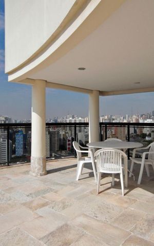 Apartamento para alugar com 40m², 1 quarto e 1 vagaTerraço
