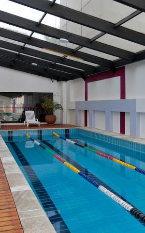 Apartamento para alugar com 40m², 1 quarto e 1 vagaPiscina