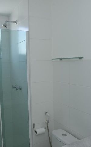 Apartamento à venda com 65m², 2 quartos e 1 vagaBanheiro do Quarto 1