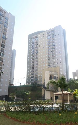 Apartamento para alugar com 51m², 2 quartos e 1 vagaFachada dos blocos