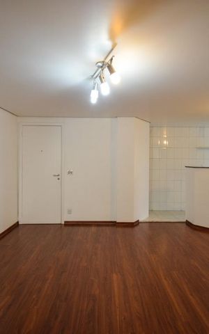 Apartamento para alugar com 45m², 1 quarto e 2 vagasSala