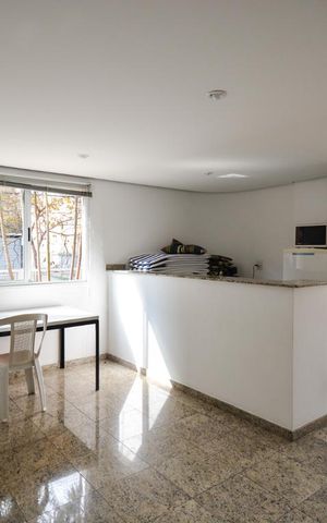Apartamento para alugar com 45m², 1 quarto e 2 vagasSalão de festas