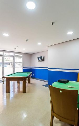 Studio à venda com 44m², 1 quarto e 1 vaga