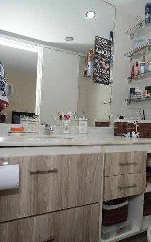 Apartamento à venda com 80m², 3 quartos e 1 vagaBanheiro Suíte