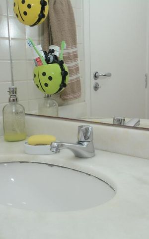 Apartamento à venda com 80m², 3 quartos e 1 vagaBanheiro Social