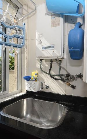 Apartamento à venda com 80m², 3 quartos e 1 vagaCozinha e Área de Serviço